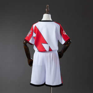 Rayo Vallecano 25/26 Home kids kit Jersey – Replica Football Soccer Shirt – Size