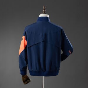 Barcelona Windbreaker - Navy Blue & Orange – Replica Football Soccer Shirt – S–X