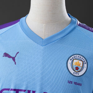 Manchester City 2019/20 Home Retro Jersey – Classic Football Shirt – S–XXL