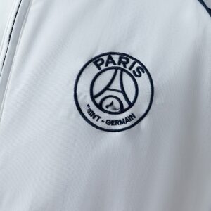PSG Collaboration Windbreaker - White – Replica Football Soccer Shirt – S–XXL