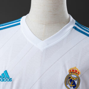Real Madrid 2017/18 Home Retro Jersey – Vintage Replica Football Soccer Shirt –