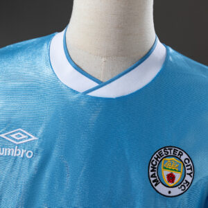 Manchester City 1986/87 Home Retro Jersey – Classic Replica Football Shirt – S–X