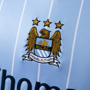 Manchester City 2007/08 Home Retro Jersey – Classic Football Shirt – S–XXL