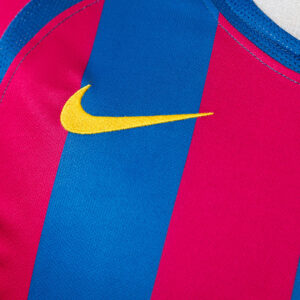 Barcelona 2005/06 UEFA Champions League Home Long Sleeve Retro Jersey – Vintage