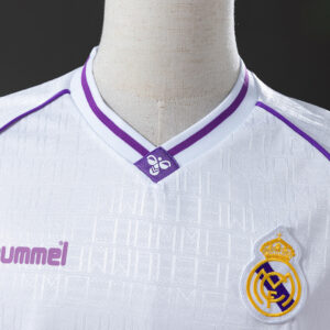 Real Madrid 1990/92 Home Retro Jersey – Vintage Replica Football Soccer Shirt –
