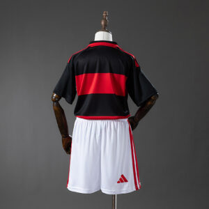 Flamengo 26/27 Home Kids Kit Jersey – Replica Football Soccer Shirt – Size 16–28