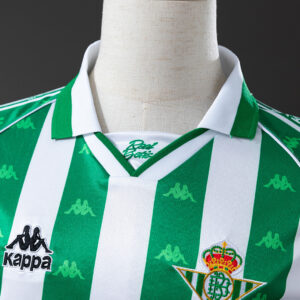 Real Betis 1995/97 Home Long Sleeve Vintage Jersey – Replica Football Soccer Shi