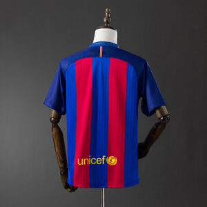 Barcelona 2016/17 Home Retro Jersey – Vintage Replica Football Soccer Shirt – Si