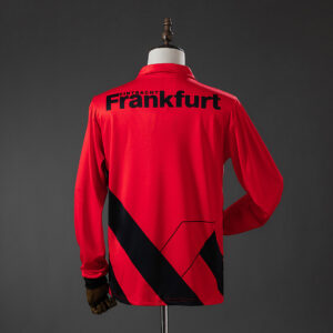 Frankfurt 93_95 Home Long-Sleeve Retro Jersey – Replica Football Soccer Shirt –