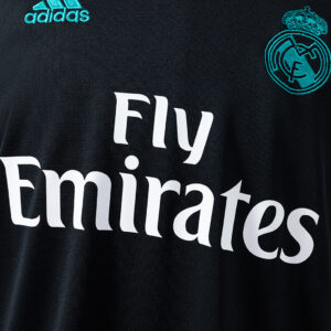 Real Madrid 2017/18 Away Long Sleeve Retro Jersey – Vintage Replica Football Soc