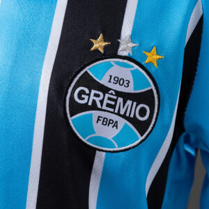 Grêmio 25/26 Home Kids Kit Jersey – Replica Football Soccer Shirt – Size 16–28