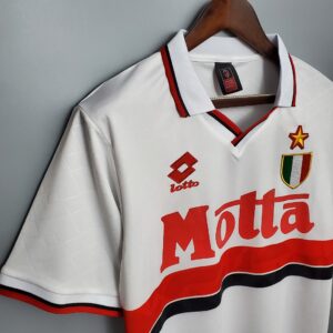 93/94 AC Milan Away Retro Jersey – Vintage Replica Football Soccer Shirt – S-XXL
