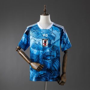 Japan 25/26 Samurai and Blue Dragon Pattern Jersey – Replica Football Soccer Shi