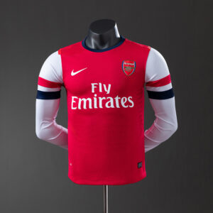 Arsenal 2012/13 Home Long Sleeve Player Version Retro Jersey – Vintage Replica F