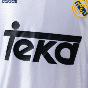 Real Madrid 1998/00 Home Long Sleeve Retro Jersey – Vintage Replica Football Soc