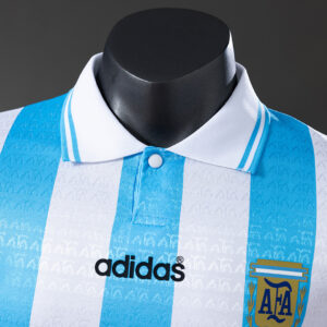 Argentina 1994 Home Player Version Jersey – Retro Replica Football Shirt – S–3XL