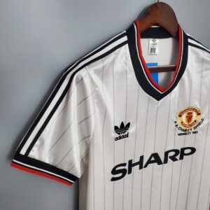 1983 Manchester United Away Retro Jersey – Vintage Replica Football Soccer Shirt