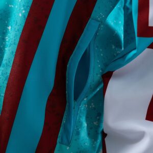 Barcelona Retro Windbreaker #9 – Replica Football Soccer Shirt – S–XXL