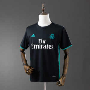 Real Madrid 2017/18 Away Retro Jersey – Vintage Replica Football Soccer Shirt –