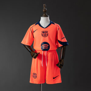 Barcelona 25/26 Third Full Kids Kit Jersey – Replica Football Soccer Shirt – Siz