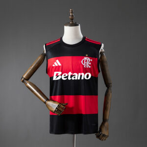 Flamengo 26/27 Home All Sponsors Vest Jersey – Replica Football Soccer Shirt – S