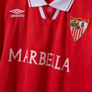 Retro Sevilla 1994/96 Away Jersey – Vintage Replica Football Soccer Shirt – Size