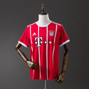 Bayern Munich 2017/18 Home Retro Jersey – Vintage Replica Football Soccer Shirt