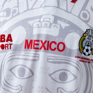 Mexico 1998 Away Retro Jersey – Vintage Replica Football Soccer Shirt – S–XXL