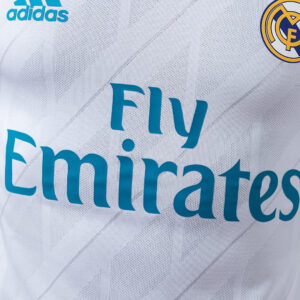 Real Madrid 2017/18 Home Long Sleeve Player Version Retro Jersey – Vintage Repli