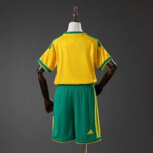 South Africa 2026 Home Kids Kit Jersey – Replica Football Soccer Shirt – Size 16