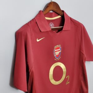 2005/06 Arsenal Home Retro Replica Jersey Size M-XL