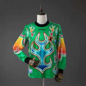 Japan 1998 Retro GK Long Sleeve Jersey – Replica Football Soccer Shirt – S–XXL