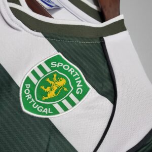 01/03 Sporting Lisbon Home Retro Jersey – Vintage Replica Football Soccer Shirt