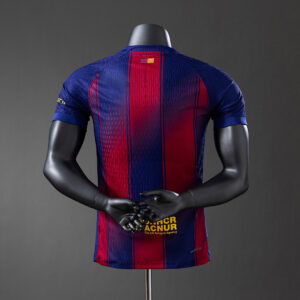 Barcelona 25/26 Home Player Version Jersey – Replica Football Soccer Shirt – S–3