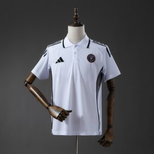 Inter Miami 25_26 POLO-White – Replica Football Soccer Shirt – S–XXL