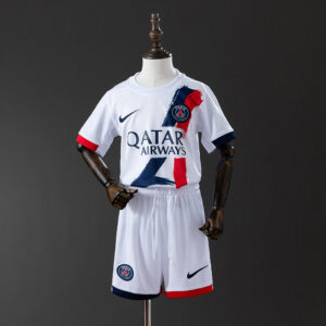 PSG 24/25 Away Kids Fan Version Kit – Replica Football Shirt – Size 16–28