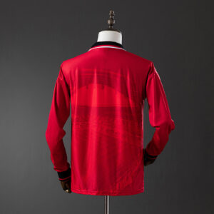 Manchester United 1994/96 Home Long Sleeve Retro Jersey – Classic Football Shirt