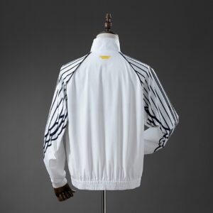 PSG Collaboration Windbreaker - White – Replica Football Soccer Shirt – S–XXL