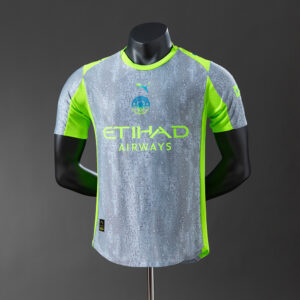 Manchester City 25/26 Player Version Third Away Jersey – Replica Football Soccer
