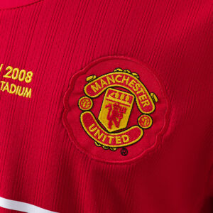 Manchester United 2007/08 Home Long Sleeve Retro Jersey – Classic Football Shir