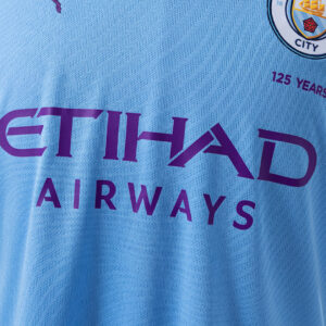 Manchester City 2019/20 Home Retro Jersey – Classic Football Shirt – S–XXL