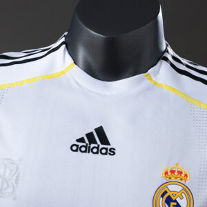 Real Madrid 2009/10 Home Player Version Retro Jersey – Vintage Replica Football