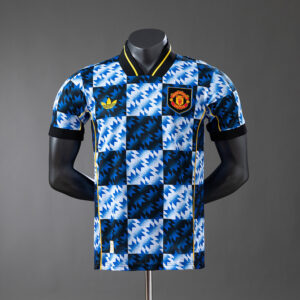Manchester United 2025/2026 Blue Player Version Jersey – Replica Football Shirt