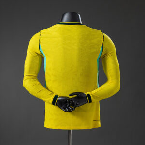 Brazil 2026 Home Player Version Long-Sleeve Jersey – Replica Football Soccer Shi