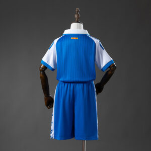 Espanyol 25/26 Home kids kit Jersey – Replica Football Soccer Shirt – Size16–28