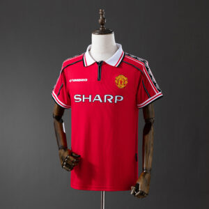 Manchester United 1998/99 Home Retro Jersey – Classic Football Shirt – S–4XL
