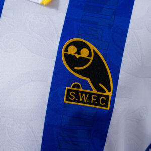 Sheffield Wednesday 1994/95 Home Retro Jersey – Replica Football Soccer Shirt –
