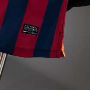 Barcelona 2013/14 Home Player Version Retro Jersey S-3XL