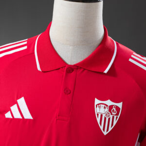 Sevilla 25/26 POLO Red – Replica Football Apparel – S–4XL