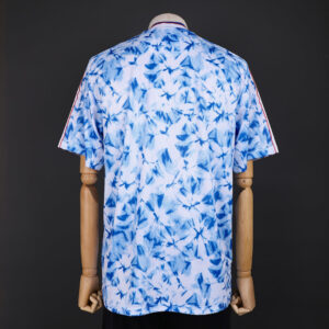 Manchester United 2020/21 Human Race Blue Retro Jersey – Classic Football Shirt